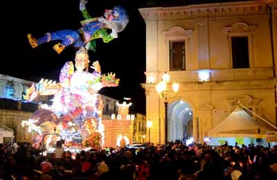 carnival in Palazzolo Acreide Sicily