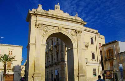 Triumphal Arch of Noto Sicily
