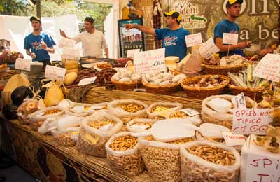 Market in Vizzini Sicily