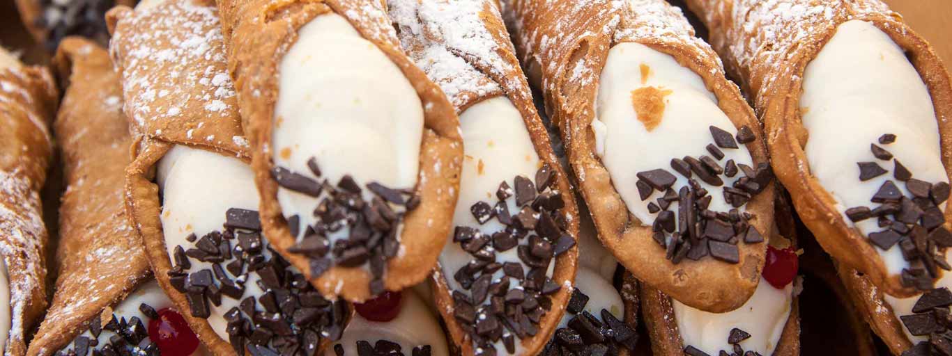 Cannoli in Ragusa Sicily