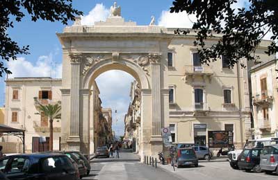 Triumphal Arch of Noto Sicily