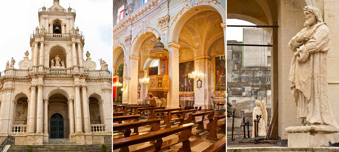 Baroque architecture in Palazzolo Acreide Sicily