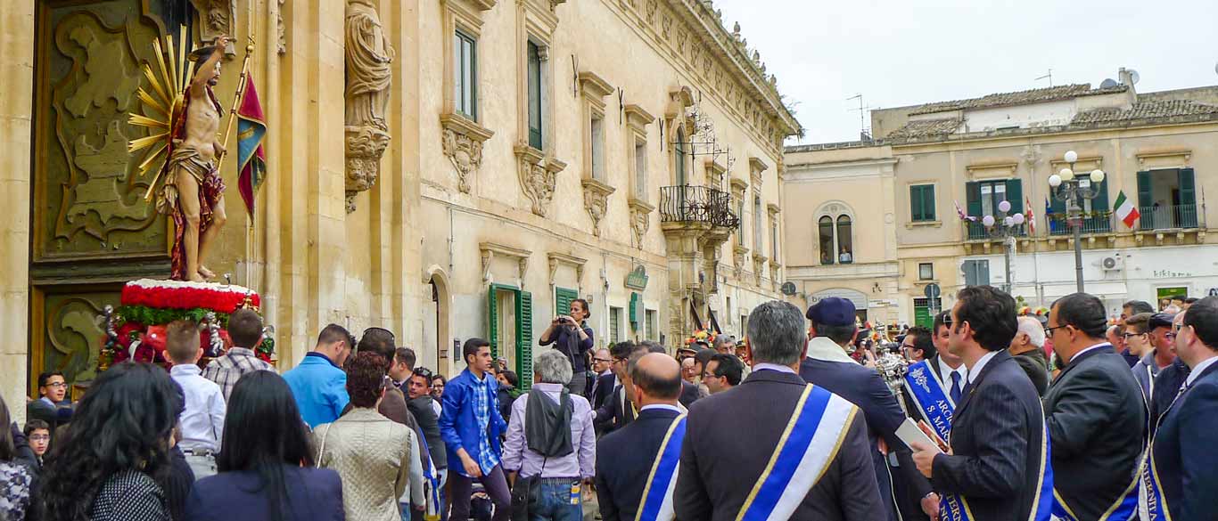 Festival in Scicli Sicily